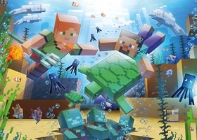 Ravensburger Puzzle Minecraft Mosaic
