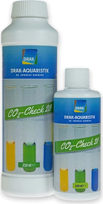 DRAK-Aquaristik Check-Lösung für CO2-Dauertests, 20mg/l CO2, 250ml