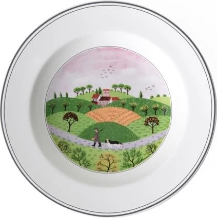 Villeroy & Boch Design Naif Jäger Suppenteller 21cm