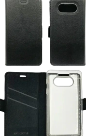 Emporia Book Case Leder für emporiaPURE LTE schwarz