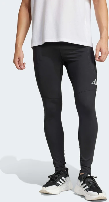 adidas Ultimate Running Climacool+ Leggings Laufhose lang schwarz (Herren)