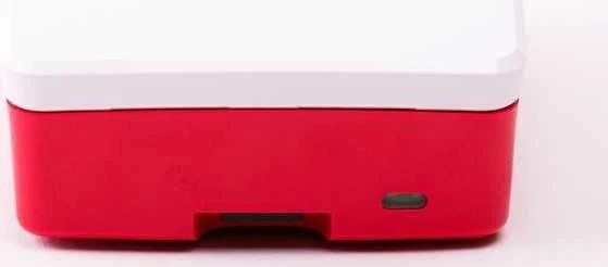 Raspberry Pi Raspberry Pi offizielles Gehäuse für Raspberry Pi 4, rot/weiß