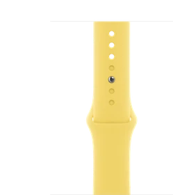 Apple Sportarmband Regular für Apple Watch 45mm zitronenschale