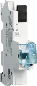 Hager SLS-Schalter 1 polig E-Charakteristik 20A für Sammelschiene QuickConnect