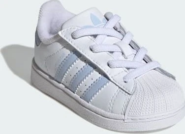 adidas Superstar II Comfort Closure Elastic Lace cloud white/crystal sky (Junior)