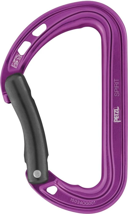 Petzl Spirit Schnappkarabiner violett