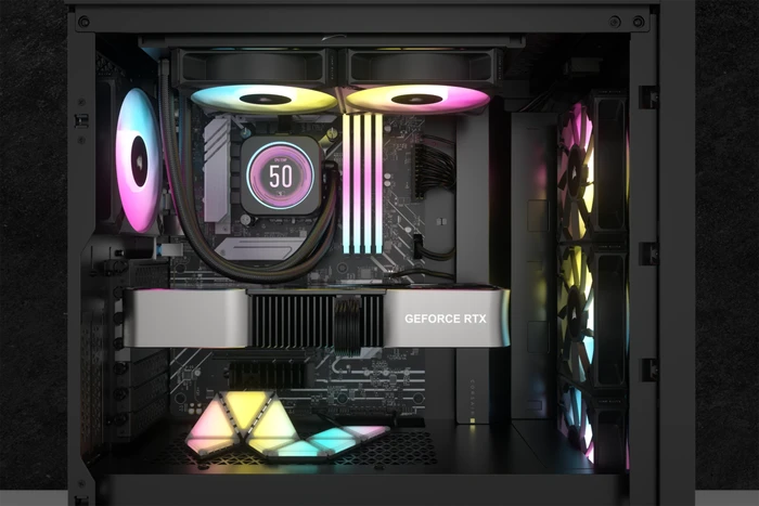 Corsair iCUE H100i Elite LCD XT, schwarz