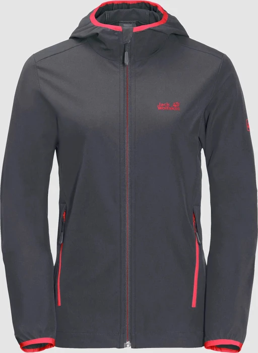 Jack Wolfskin Turbulence Funktionsjacke ebony (Damen)