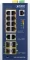 Planet IGS-5225 Industrial Railmount Gigabit Managed Switch, 10x RJ-45, 4x SFP, 240W PoE+ Vorschaubild
