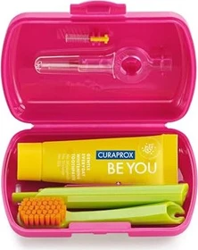 Curaden Curaprox CS5460 Travel Pflegeset magenta