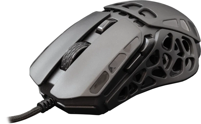 White Shark Ector Black Gaming Mouse, schwarz, USB