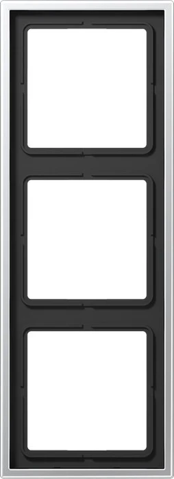 Jung Serie LS 990 Rahmen 3-fach, aluminium