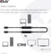 Club 3D USB-C 3.1 Kabel, aktiv, 10Gb/s, 8K60Hz, 60W PD, USB-C 3.1 Stecker auf USB-C 3.1 Stecker, 5m Vorschaubild