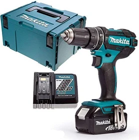Makita DHP482RT1J Akku-Schlagbohrschrauber inkl. MAKPAC + Akku 5.0Ah