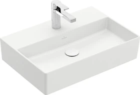 Villeroy & Boch Memento 2.0 Waschbecken 600x420x135mm, ohne Überlauf, Unterseite geschliffen, stone white CeramicPlus