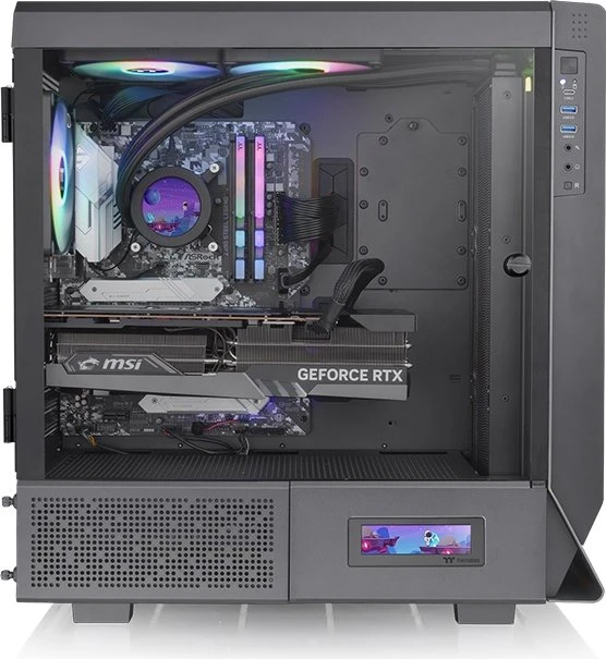 Thermaltake LCD Panel Kit 3.9" für Thermaltake Ceres Series/Thermaltake Ceres 300/Thermaltake Ceres 500, Monitor Kit, Black