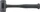 Fortis Schonhammer gummiumantelt, 1.58kg, 38cm