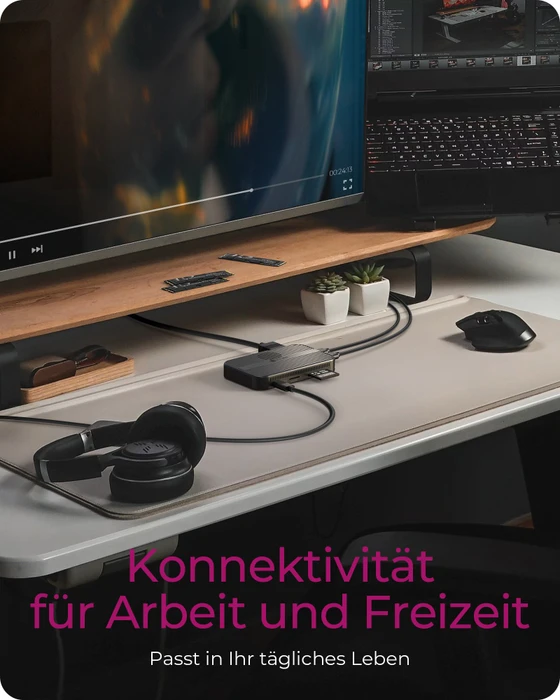 RaidSonic Icy Box IB-DK4071M-CU31, USB-C 3.1 [Buchse]