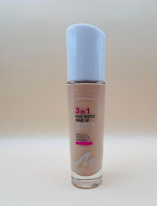 Manhattan 3in1 Easy Match Make-up 30 soft porcelain, 30ml