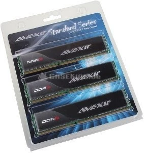 Avexir Standard Series UDIMM 12GB Kit, DDR3-1333, CL9-9-9-24