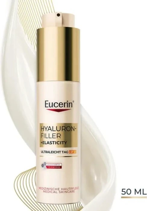 Eucerin Anti-Age Hyaluron-Filler + Elasticity Tagespflege Creme LSF50, 50ml