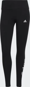 adidas Essentials High-Waisted Logo Tights Hose lang schwarz/weiß (Damen)
