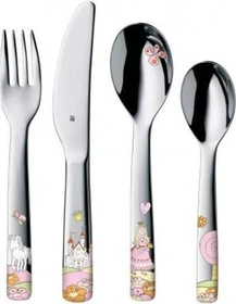 WMF Silit Prinzessin Anneli Kinderbesteck-Set, 4-tlg.