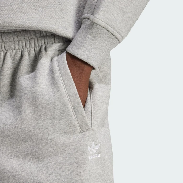 adidas Essentials Loose Trainingshose lang medium grey heather (Damen)