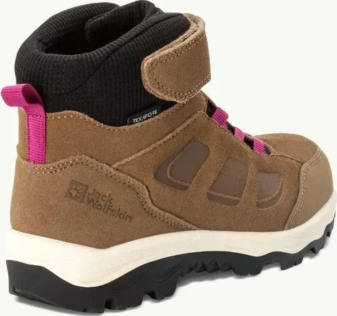 Jack Wolfskin Vojo LT Texapore Mid braun/rosa (Junior)