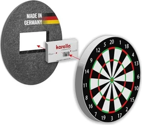 Karella Compact Steeldartboard Schallschutz