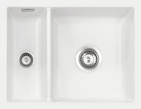 systemceram Mera 60 F/o Einbau Becken rechts polar