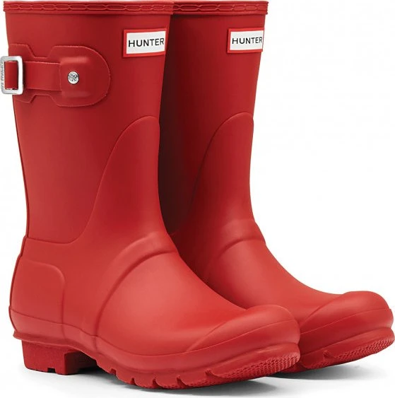 Hunter Boots Original Short Wellington military red (Damen)