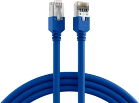 EFB Elektronik TM11 UC300 Patchkabel, Cat5e, F/UTP, RJ-45/RJ-45, 1m, blau