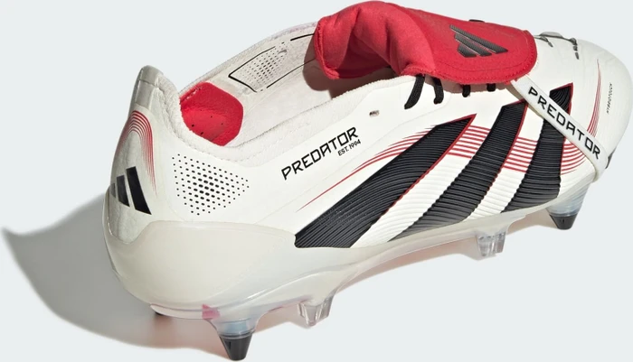 adidas Predator Elite Fold-Over Tongue SG off white/core black/pure ruby