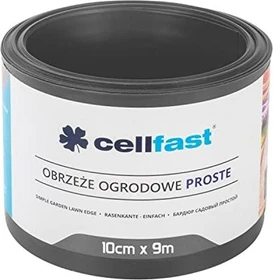 Cellfast Rasenkante 20cm grafitgrau 9m