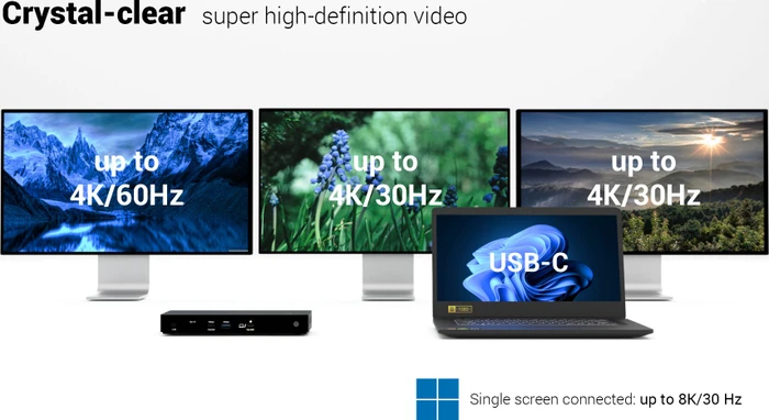 i-tec Thunderbolt 4 Triple Display Docking Station, Thunderbolt 4 [Buchse]