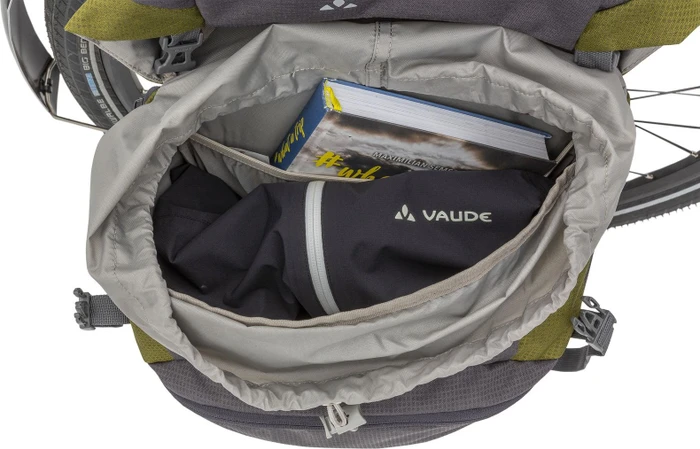 Vaude OnTour Front Gepäcktasche iron/bamboo