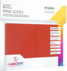 Gamegenic Prime Sleeves rot, 100 Stück