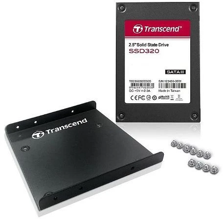 Transcend SSD320 128GB, 2.5" / SATA 6Gb/s