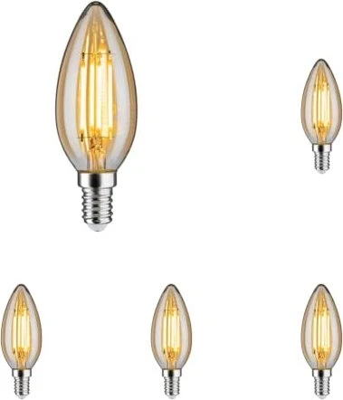 Paulmann Vintage Filament LED Kerze E14 4.7W/825 warmweiß gold