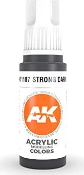 AK-Interactive 3rd Gen Acrylic Colors Acrylic Modelling Colors strong dark blue, 17ml