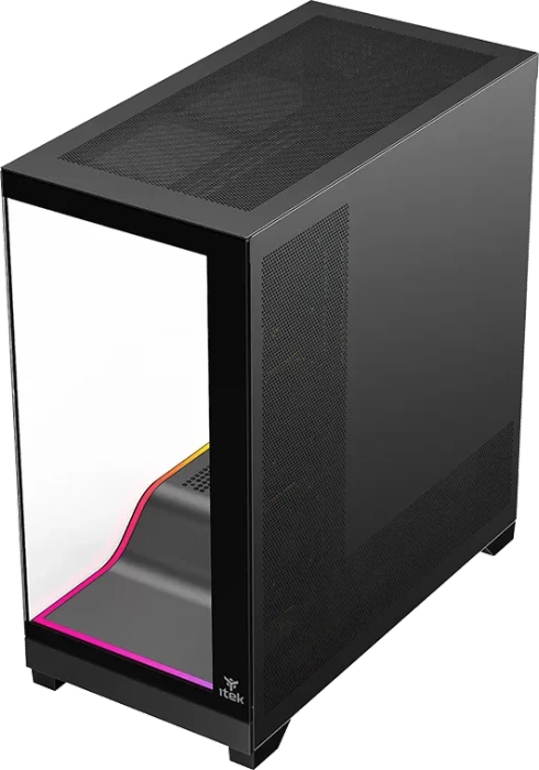 iTek Showbui Wave 82B Black, Glasfenster