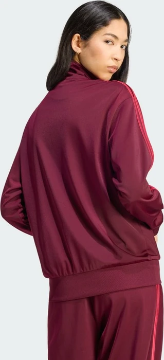 adidas Firebird Track Top Loose Trainingsjacke maroon/power pink (Damen)