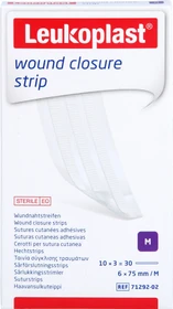 BSN medical Leukoplast Wound Closure Strip steril weiß, 30 Stück (verschiedene Größen)