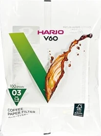 Hario V60 Filtertüten 03 W weiß, 100 Stück