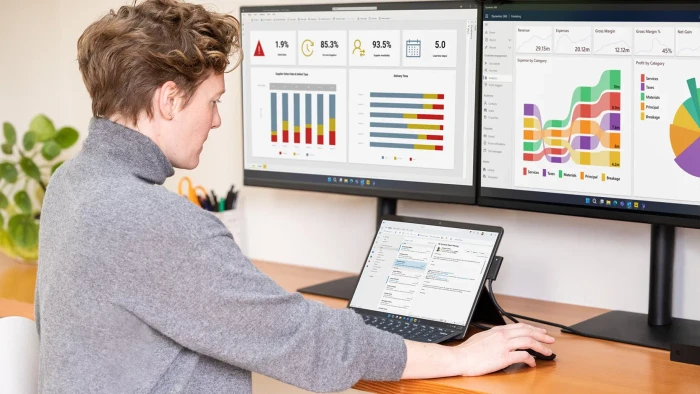 Microsoft Surface Pro Keyboard mit Copilot-Taste, schwarz, US, Business