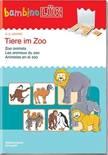 bambino LÜK Wahrnehmung und Konzentration Tiere im Zoo