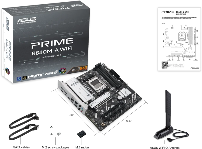 ASUS Prime B840M-A WIFI (AMD AM5)