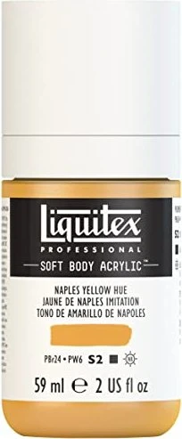 Liquitex Professional Soft Body Acrylic naples yellow hue, 59ml