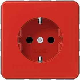 Jung Serie CD SCHUKO Steckdose Thermoplast 16A 250V, rot